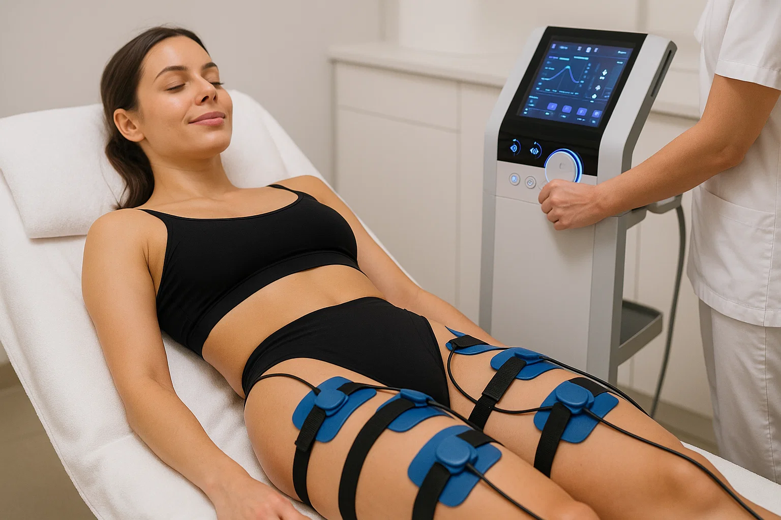 Tratamiento de Anticelulitis EMS + linfático en Saori