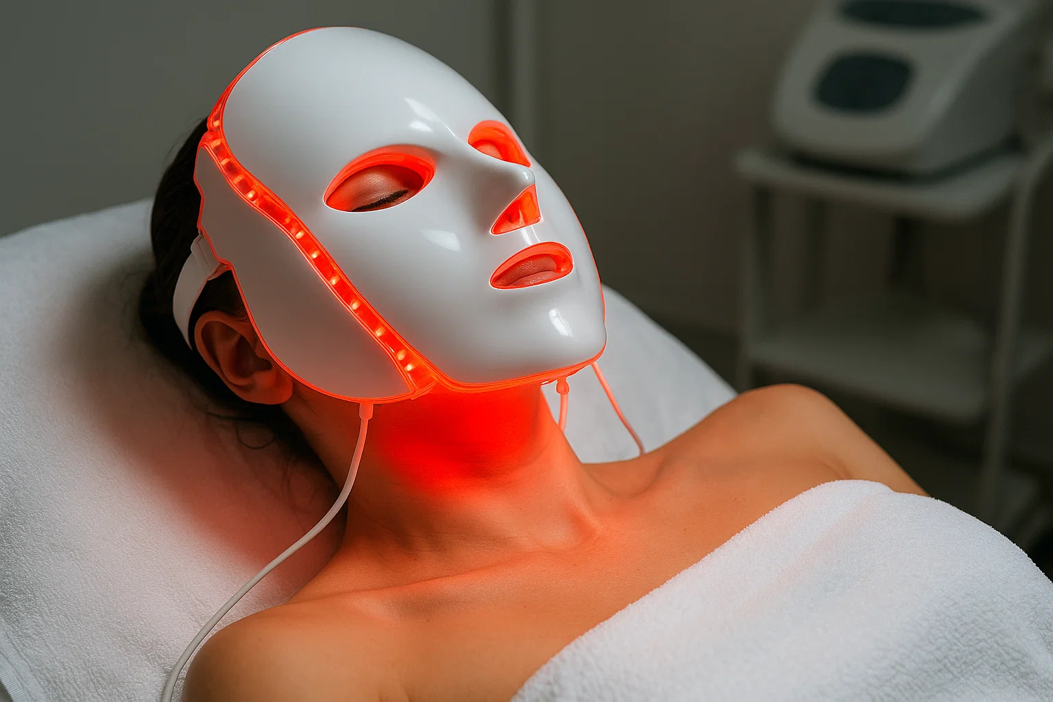 Tratamiento de Hydrapeeling + fototerapia LED en Saori